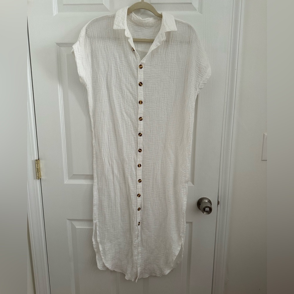 Gauzey Maxi Beach Cover Up